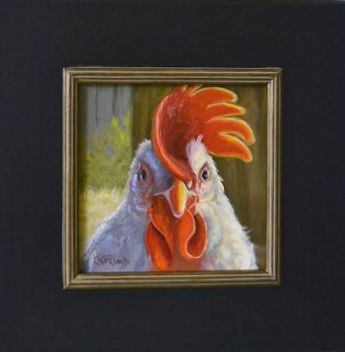 Click to view detail for Cluck Norris 8x8 $355